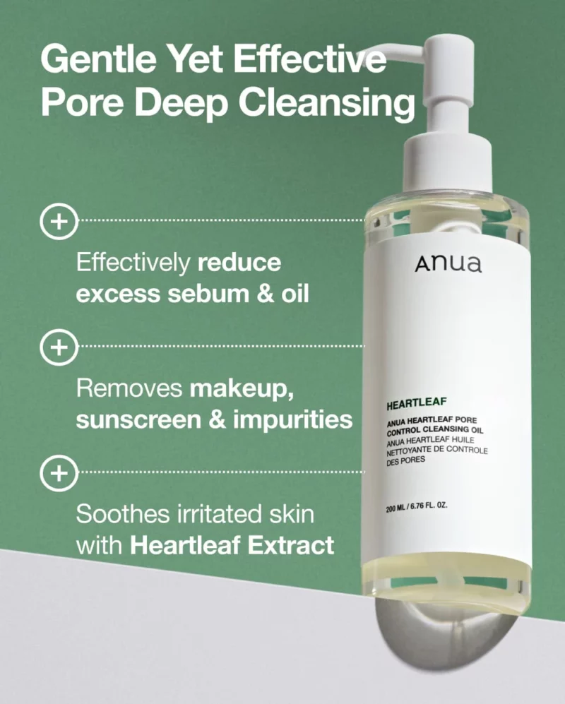 Heartleaf Pore Control Cleansing Oil - Image 3