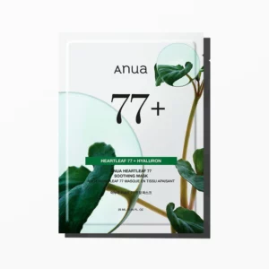 HEARTLEAF 77% SOOTHING SHEET MASK