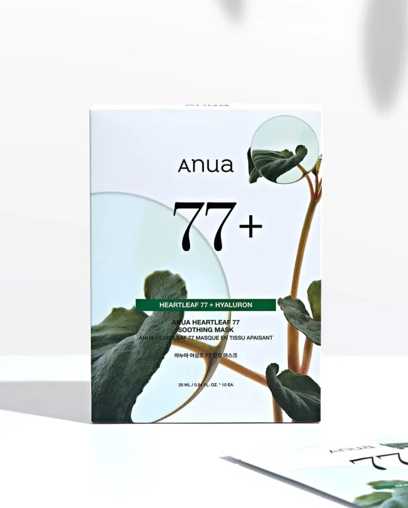 HEARTLEAF 77% SOOTHING SHEET MASK - Image 5